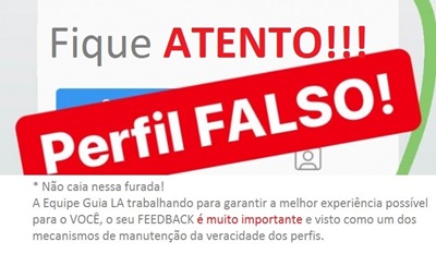 Perfil Falso - Cuidado